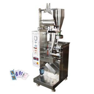 Automatic Continuous Motion Vertical Small Pouch Packing Machine with Fix Cup Filler